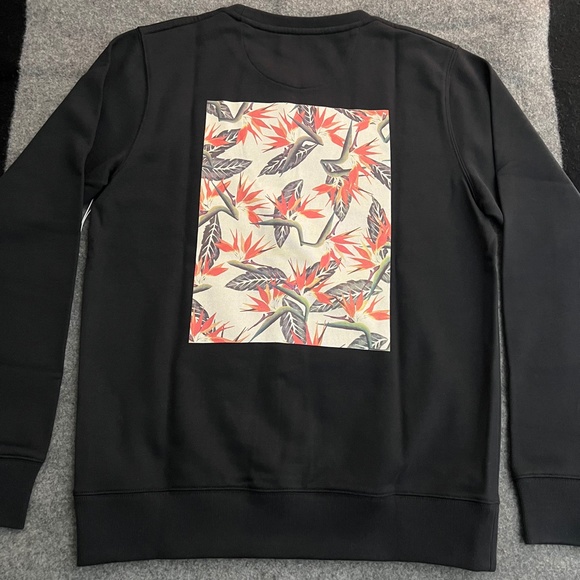 SATURDAYS NYC 2018 "Bowery Paradise" Black Crewneck Sweatshirt MEDIUM NWT - Picture 11 of 13